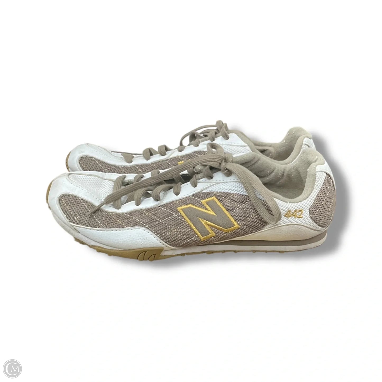 Shoes Athletic By New Balance In Brown & White, Size: 8