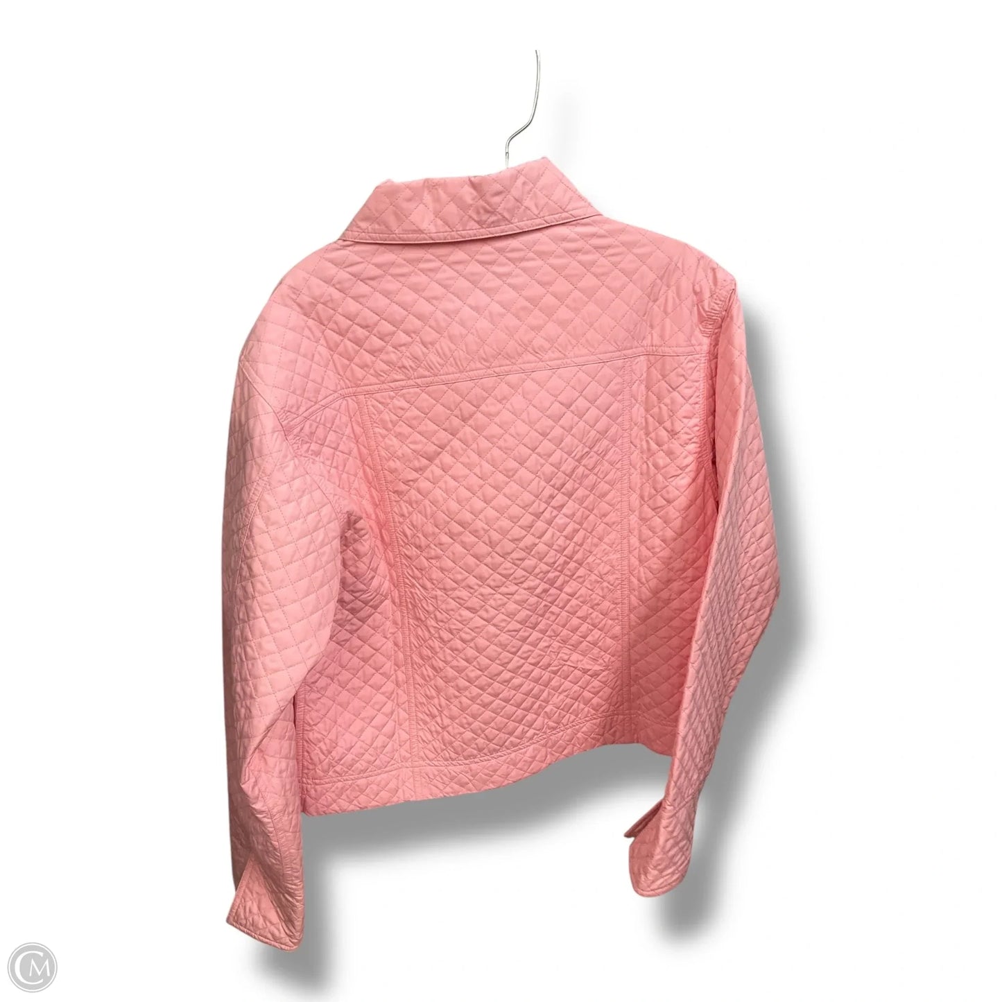 Jacket Puffer & Quilted By Chadwicks In Pink, Size: M