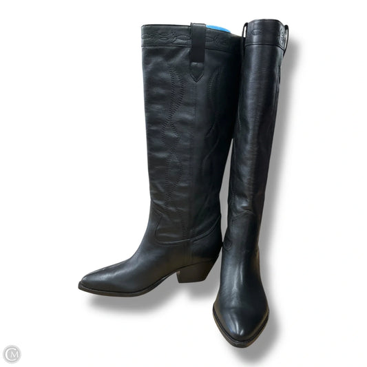 Boots Western By Marc Fisher In Black, Size: 8.5