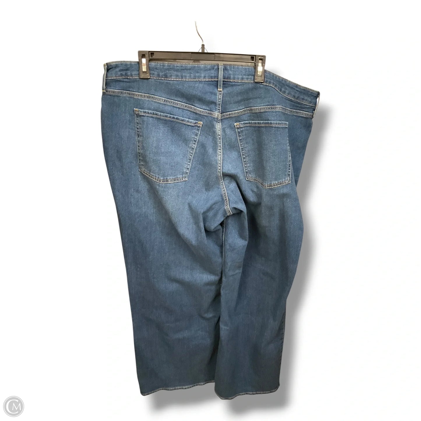 Jeans Wide Leg By Old Navy In Blue Denim, Size: 22