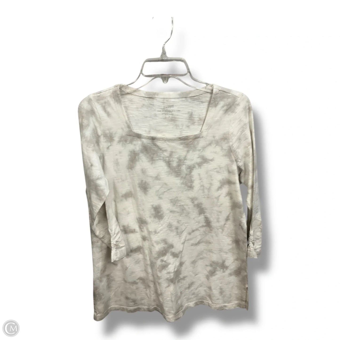 Tunic 3/4 Sleeve By Pure Jill In Ivory, Size: S