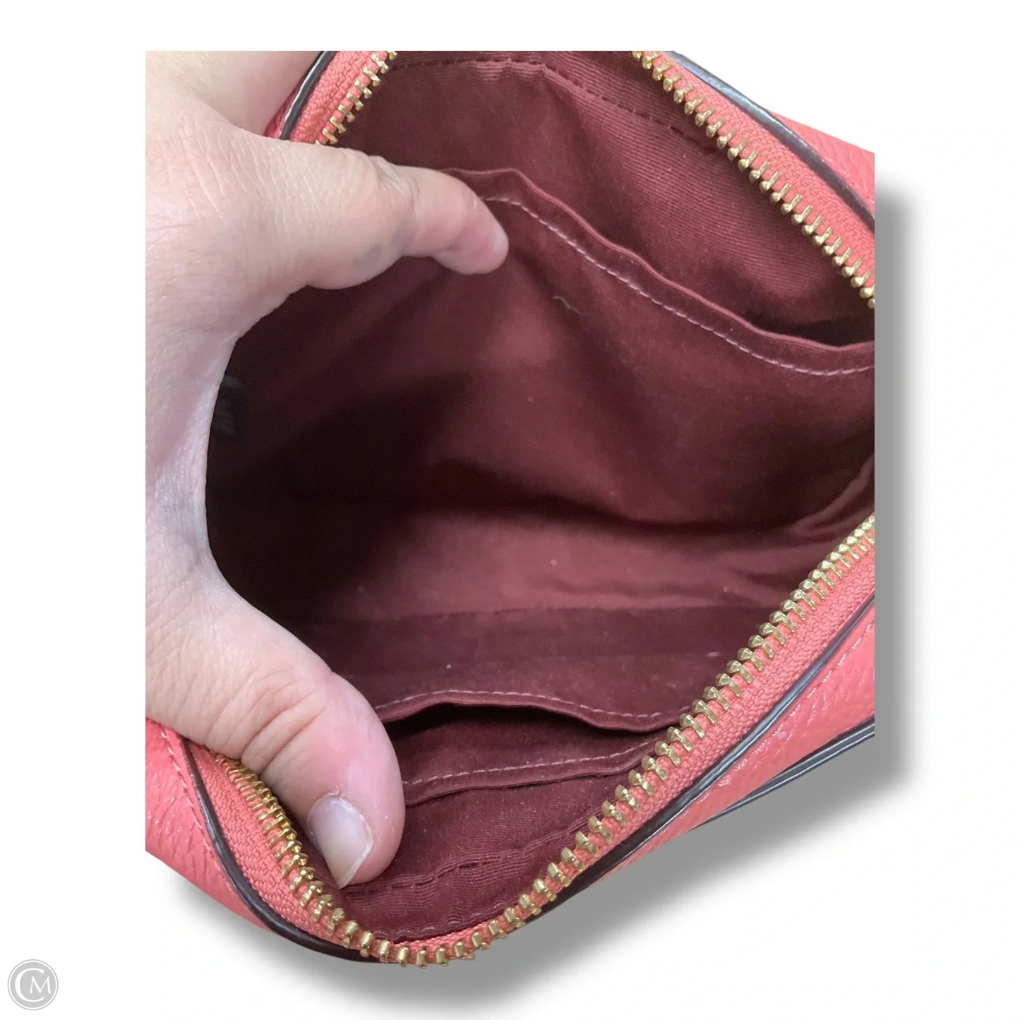 Crossbody Designer By Coach, Size: Small