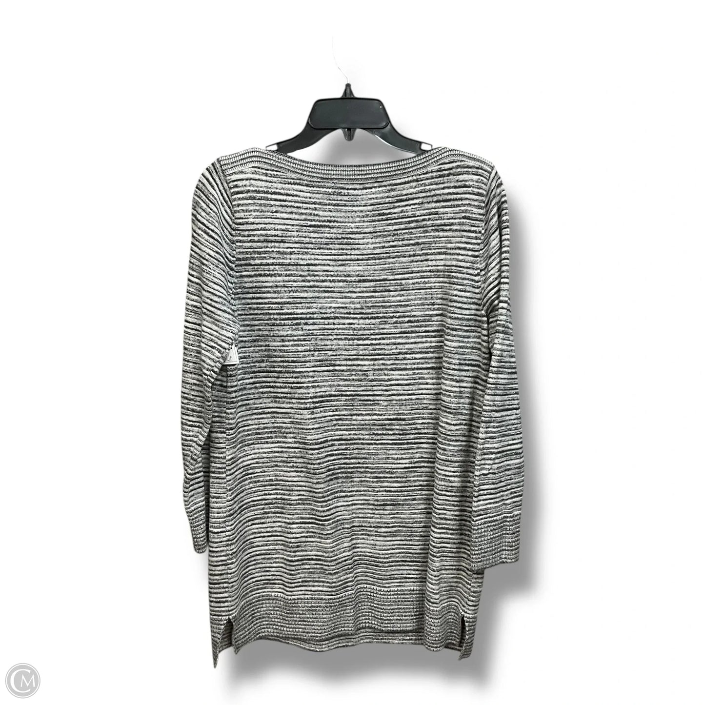 Tunic Long Sleeve By Eight Eight Eight In Striped Pattern, Size: M