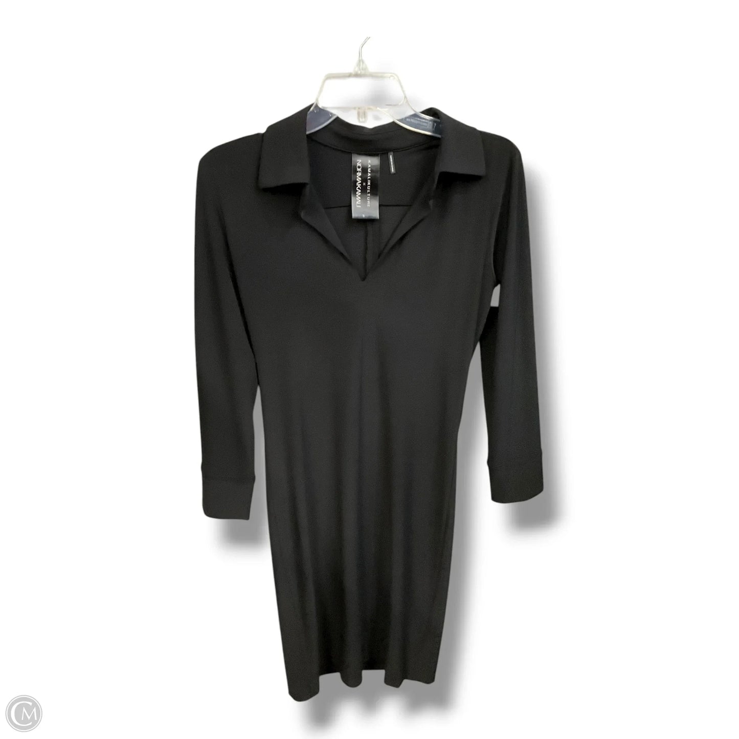 Dress Casual Short By Norma Kamali In Black, Size: S