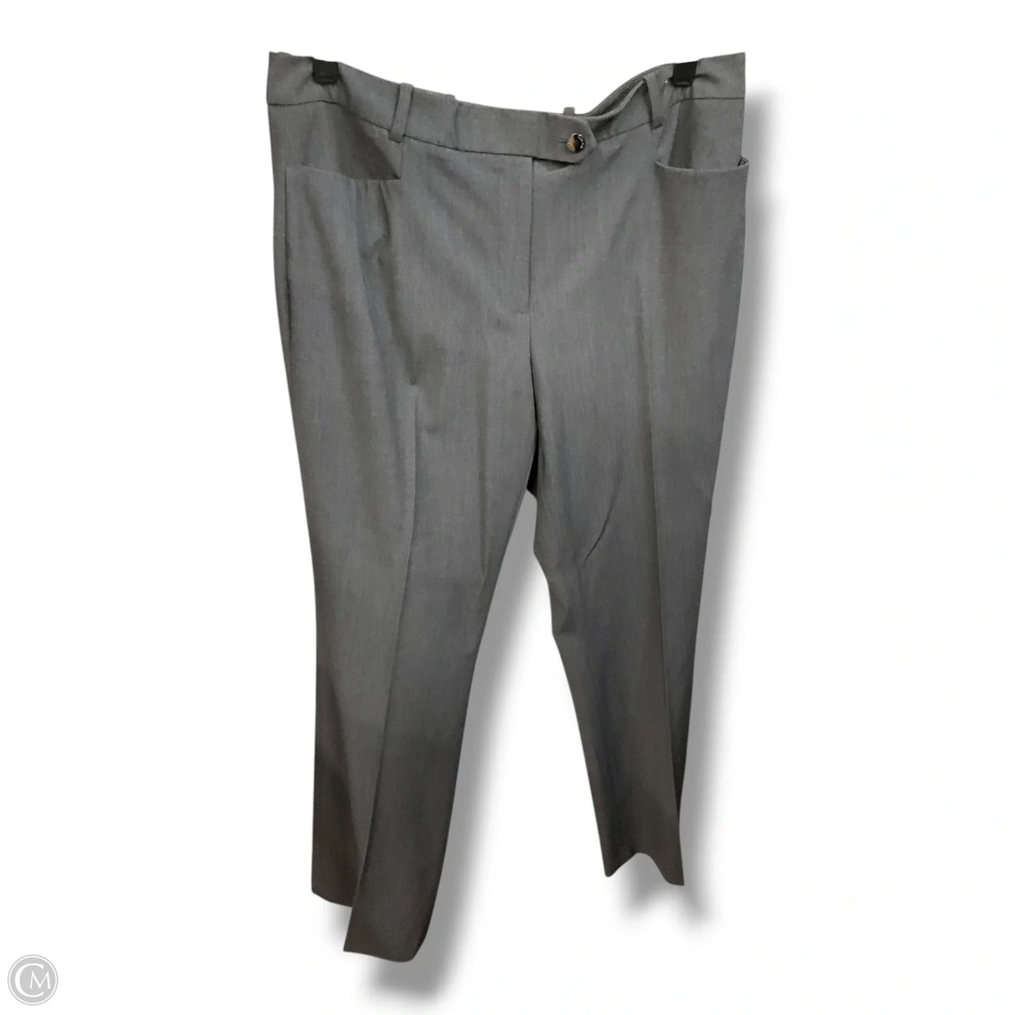 Pants Dress By Calvin Klein In Grey, Size: M