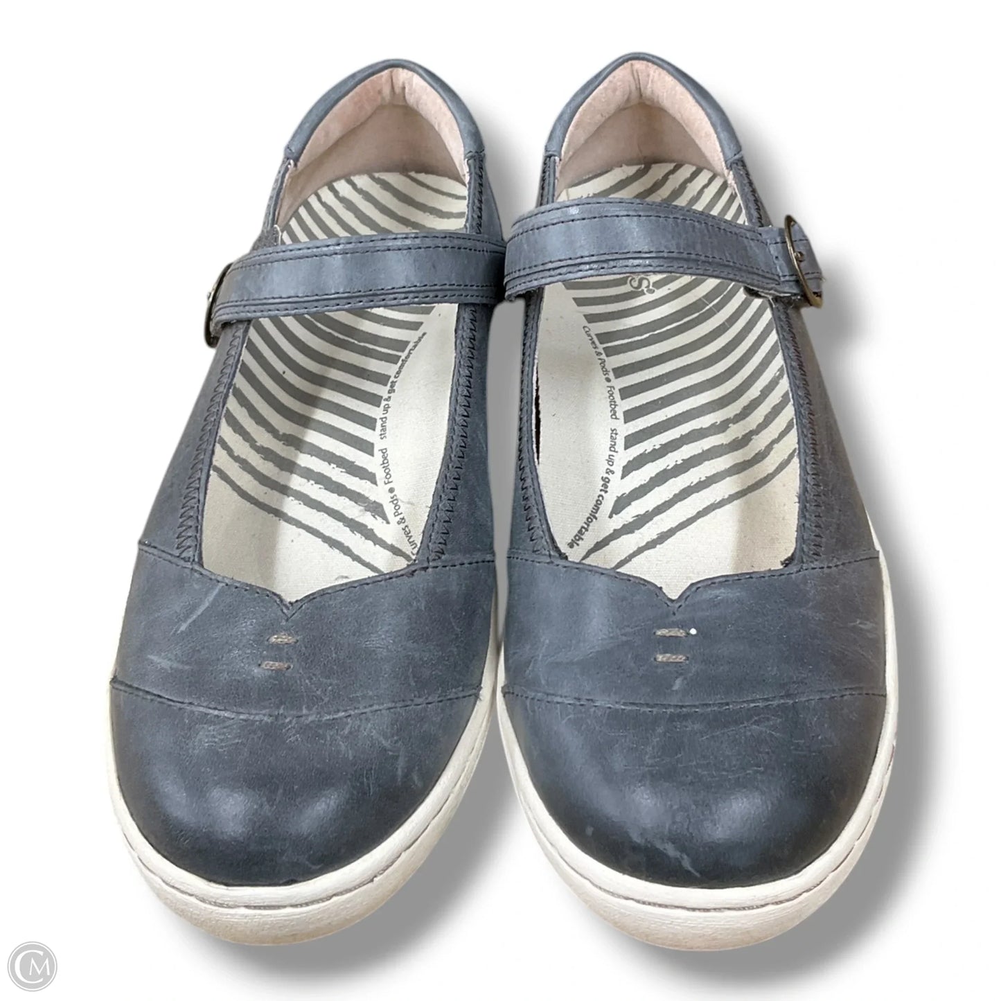 Shoes Flats By Taos In Grey, Size: 9