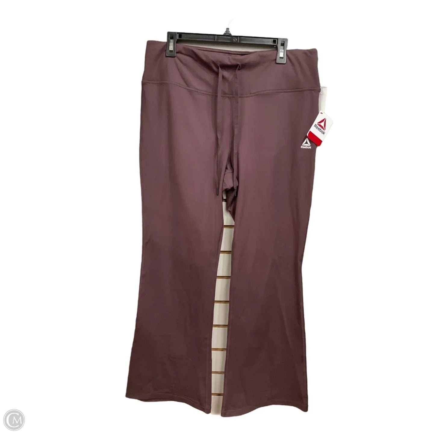 Athletic Leggings By Reebok In Mauve, Size: Xxl