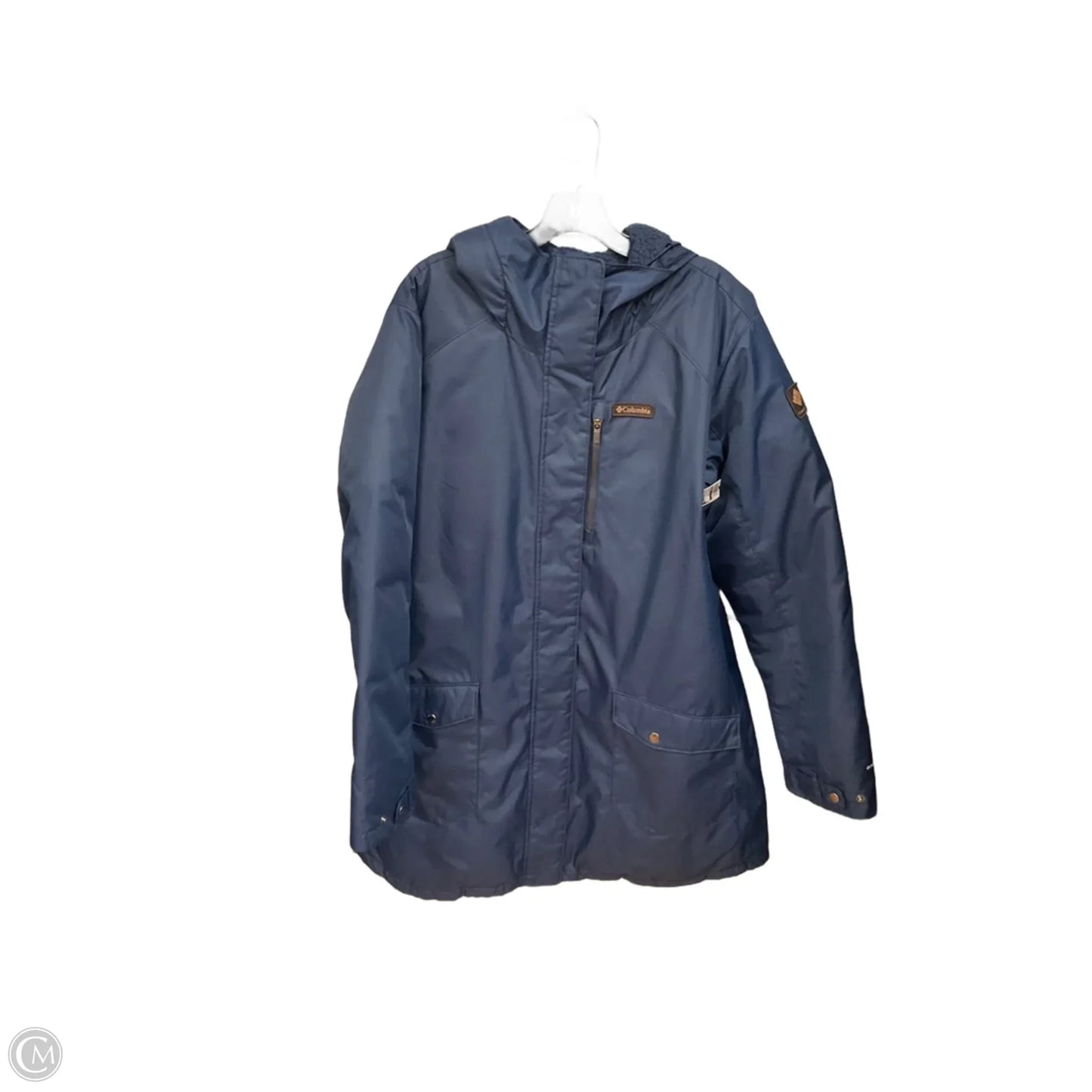 Coat Parka By Columbia In Blue, Size: Xxl