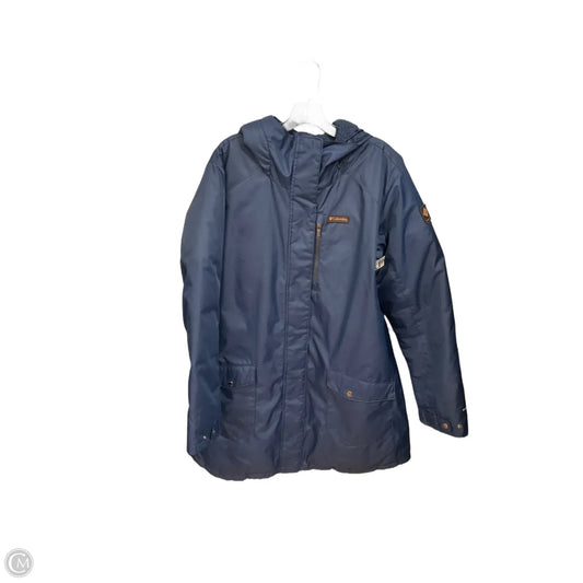 Coat Parka By Columbia In Blue, Size: Xxl