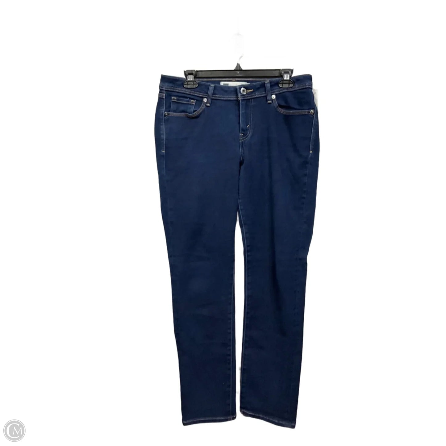 Jeans Skinny By Levis In Blue Denim, Size: 10