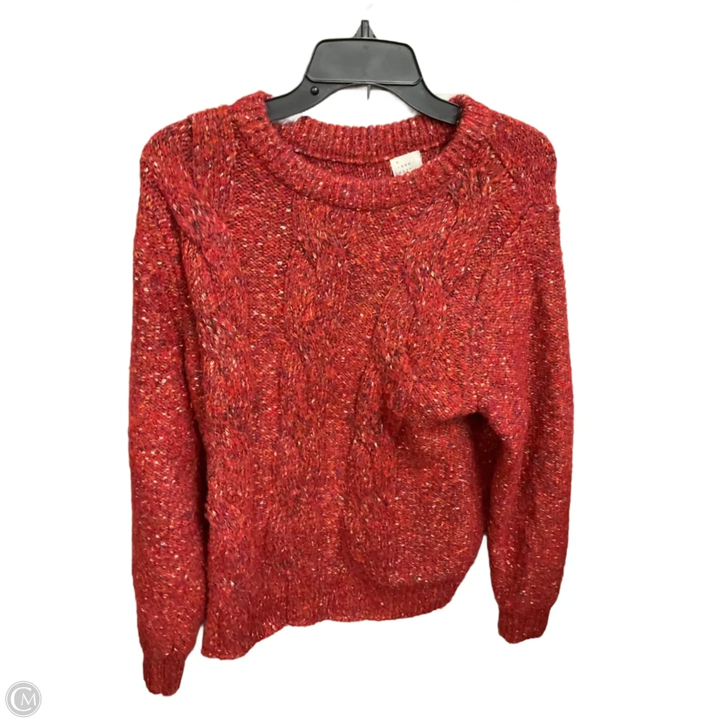 Sweater By A New Day In Red, Size: M