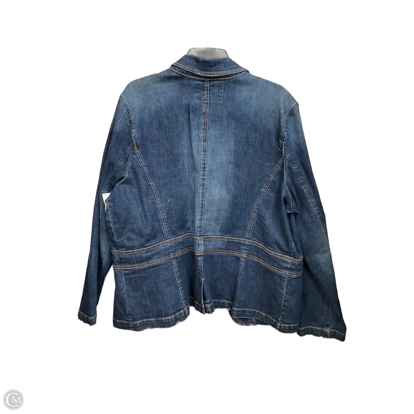 Blazer By Old Navy In Blue Denim, Size: Xxl