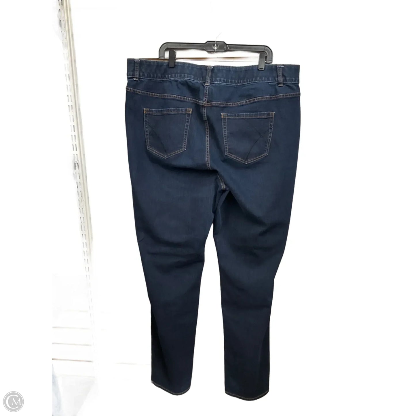 Jeans Straight By Lane Bryant In Blue Denim, Size: L