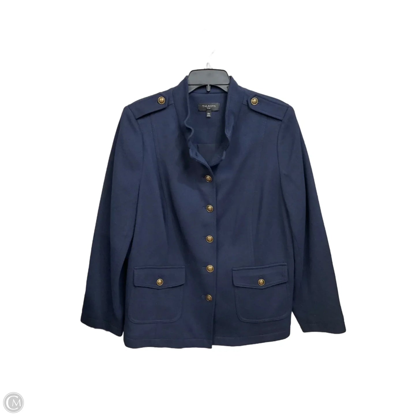 Blazer By Talbots In Navy, Size: 1x