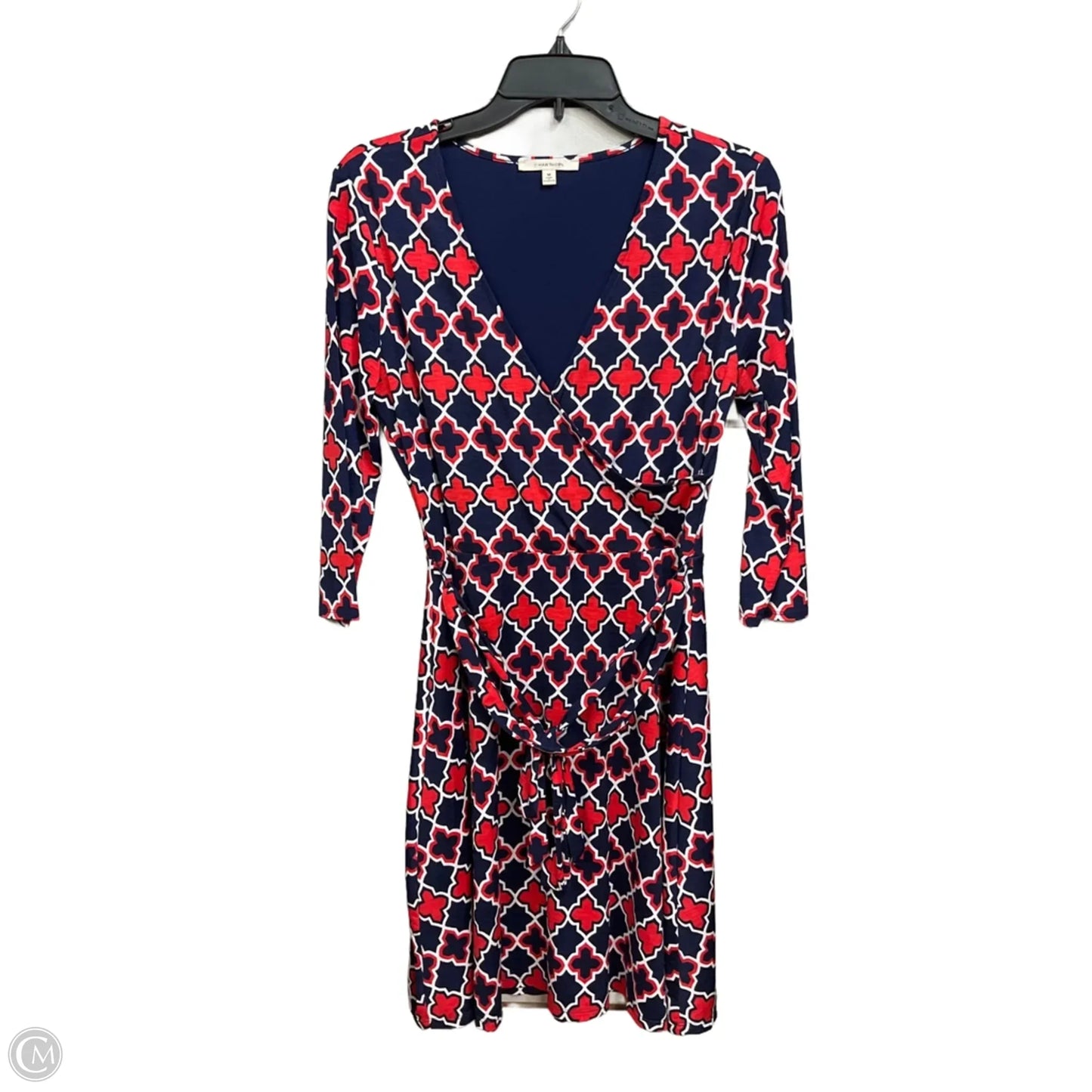 Dress Casual Short By 41 Hawthorn In Blue Red & White, Size: M