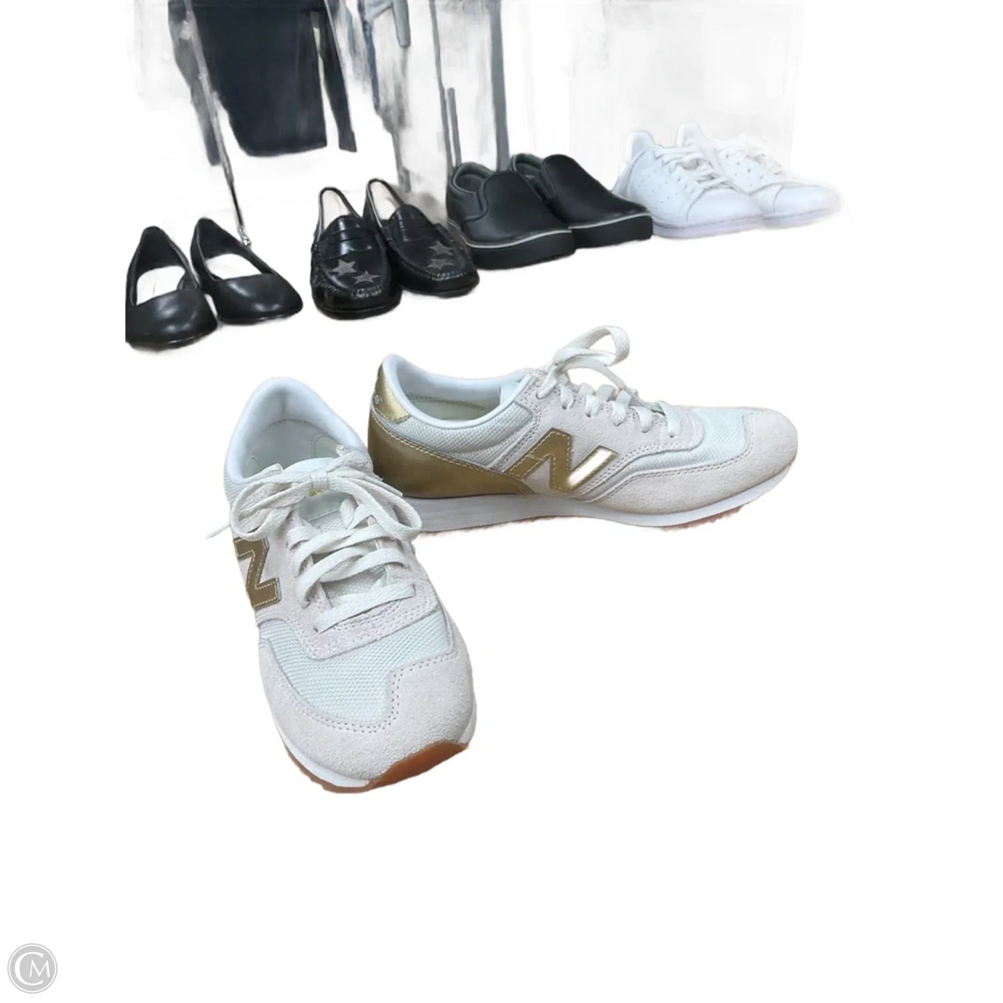 Shoes Athletic By New Balance In White, Size: 6