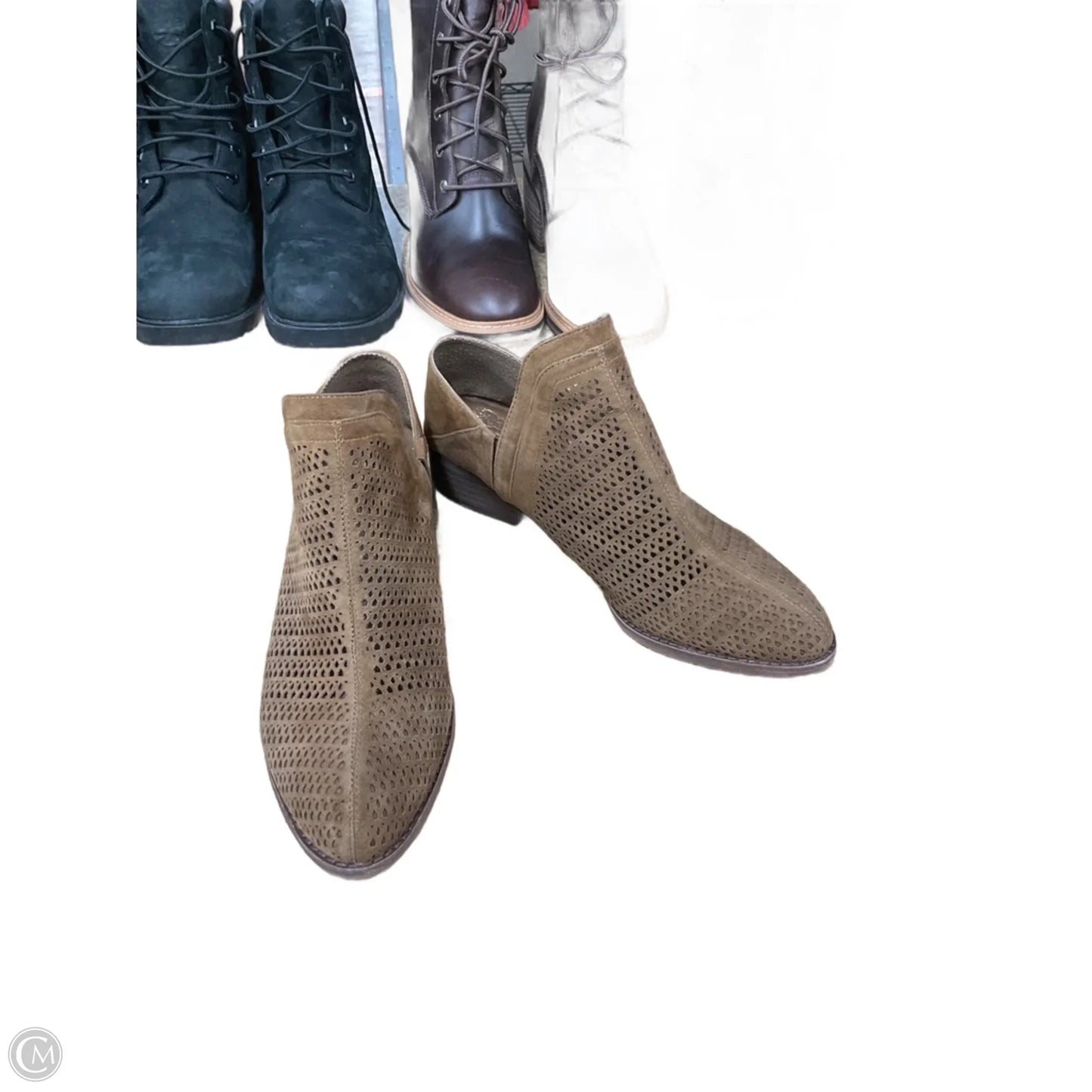 Shoes Flats By Vince Camuto In Brown, Size: 9.5