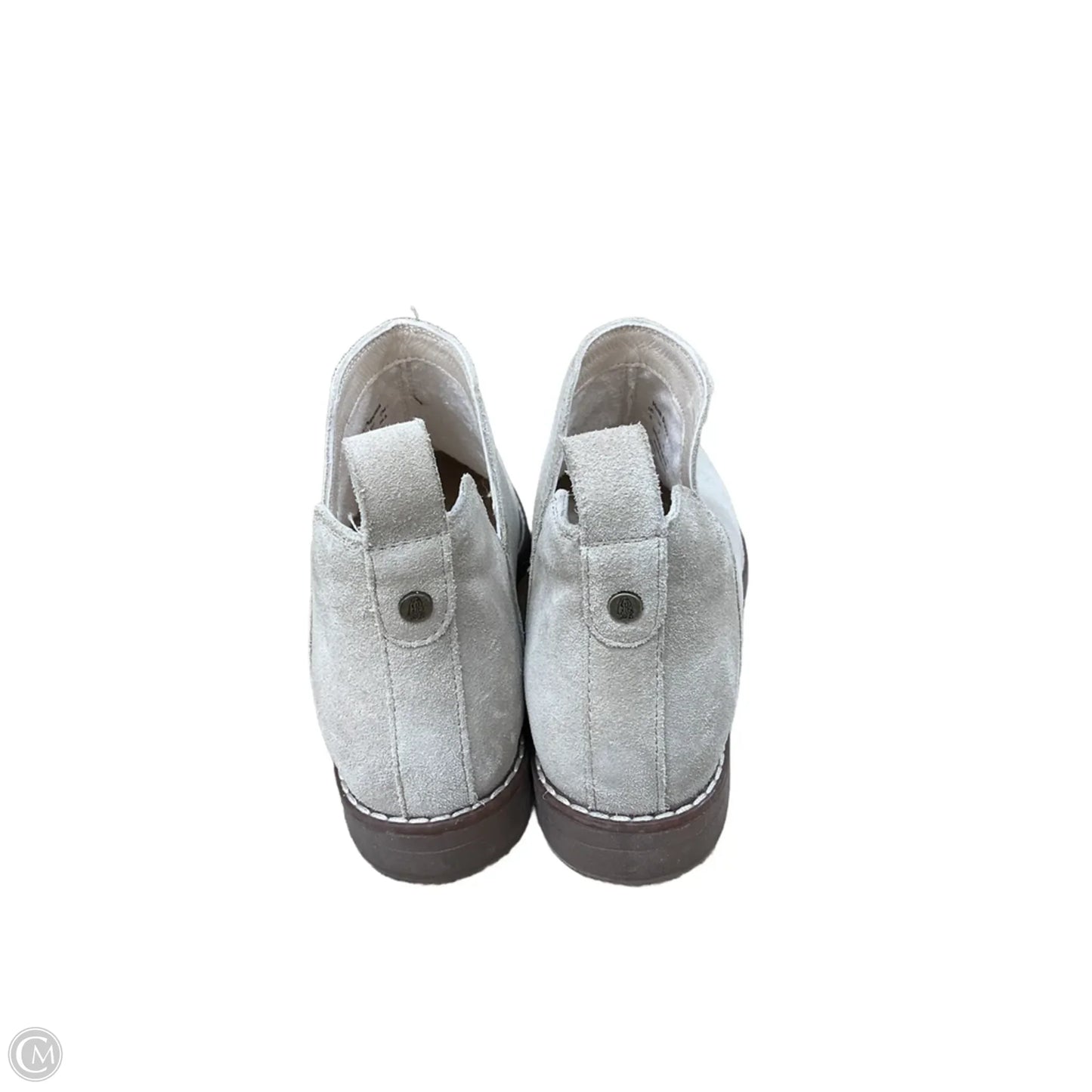 Boots Ankle Flats By Hush Puppies In Beige, Size: 9
