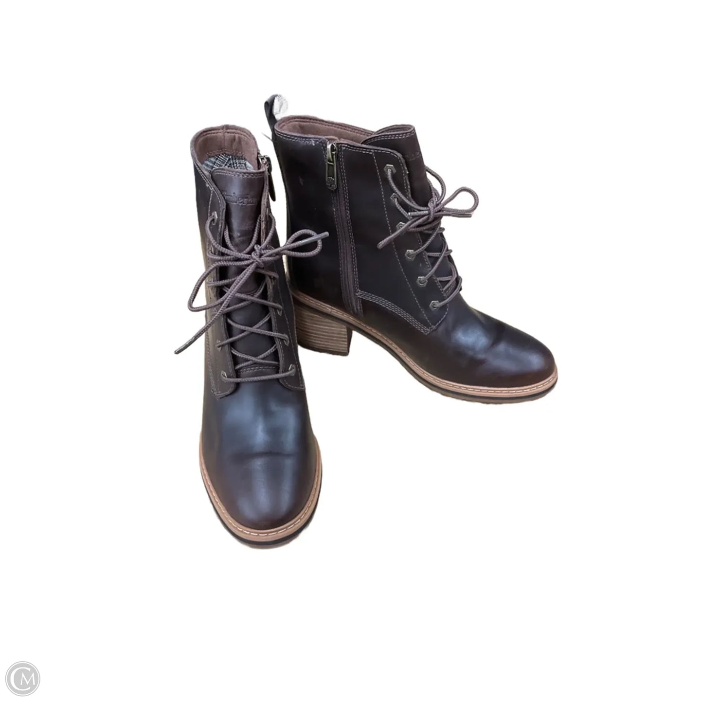 Boots Hiking By Timberland In Brown, Size: 9