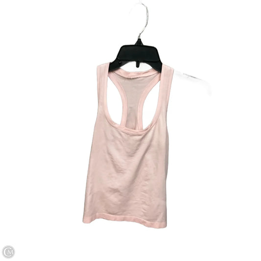 Athletic Tank Top By Lululemon In Pink, Size: M