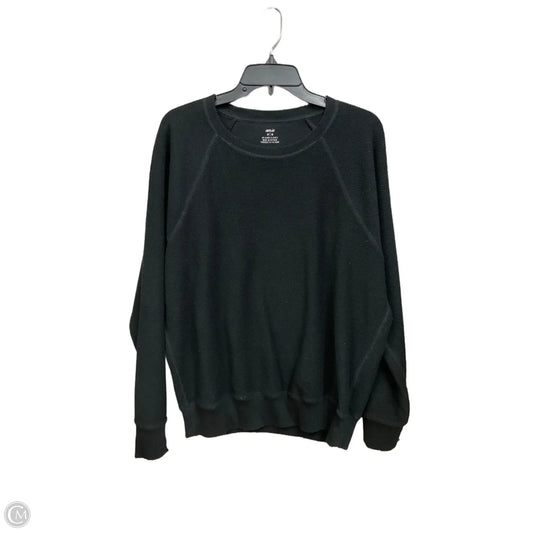 Sweatshirt Crewneck By Aerie In Black, Size: M