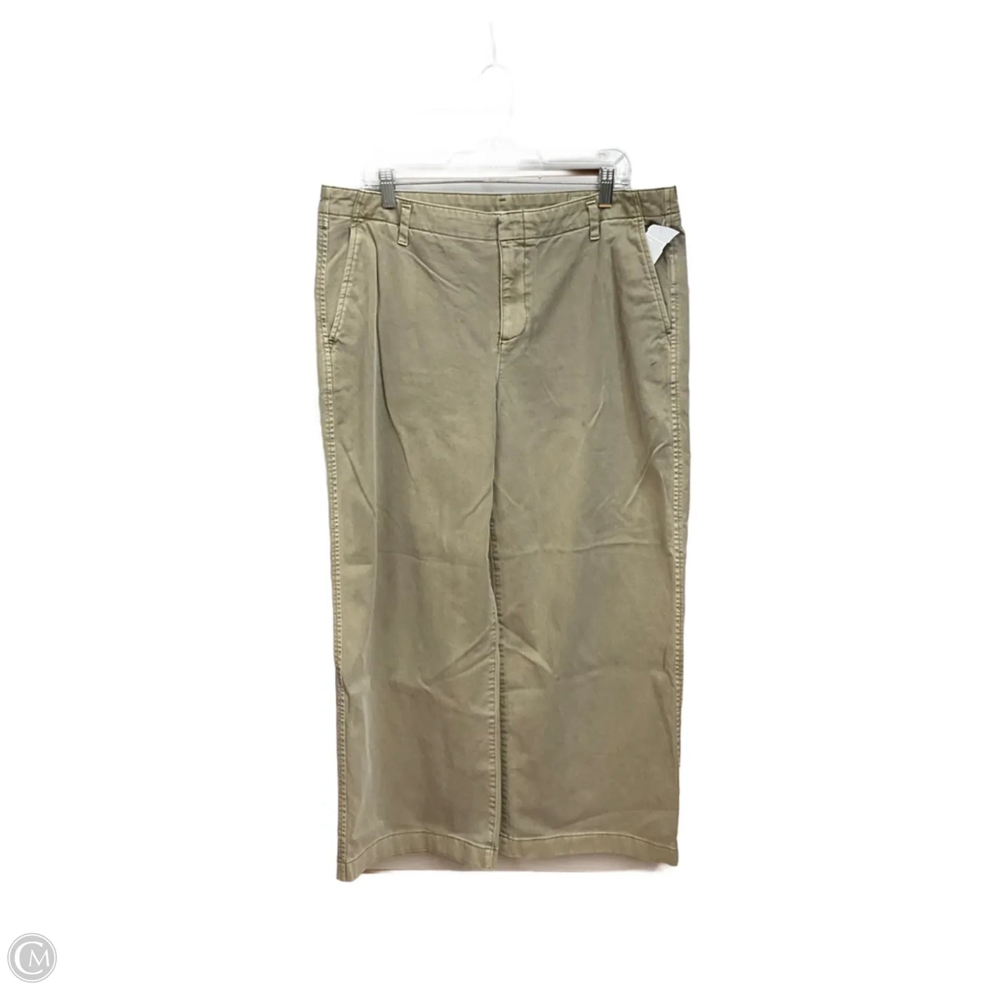 Pants Wide Leg By Gap In Green, Size: 16