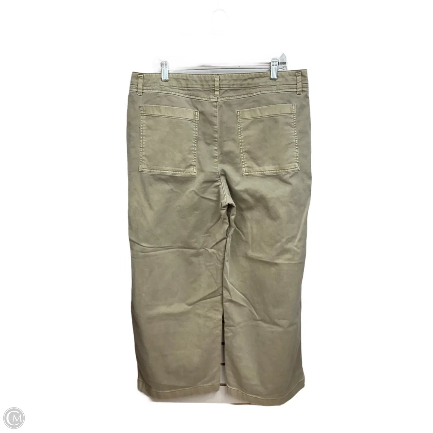 Pants Wide Leg By Gap In Green, Size: 16