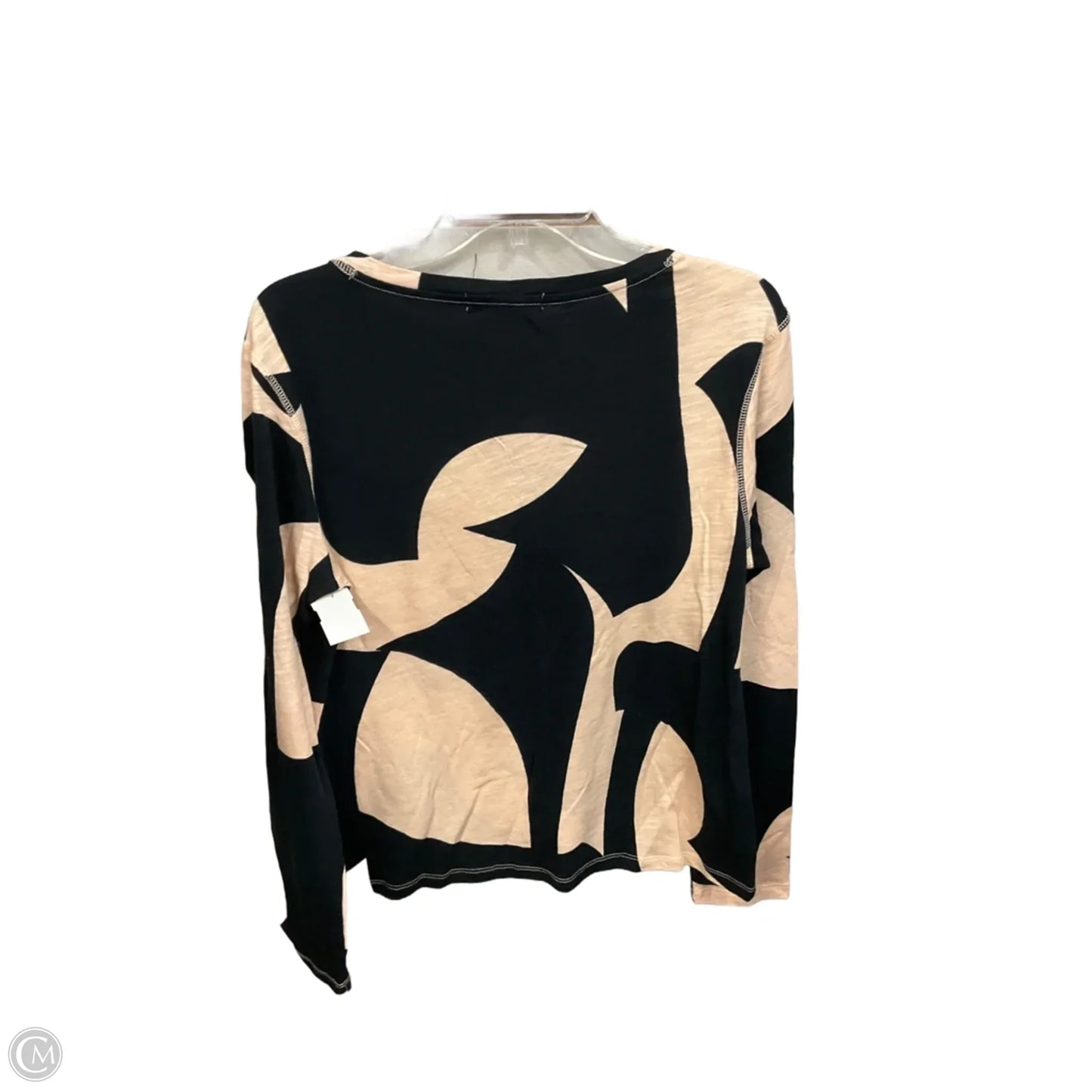 Top Long Sleeve By Sanctuary In Black & Pink, Size: L