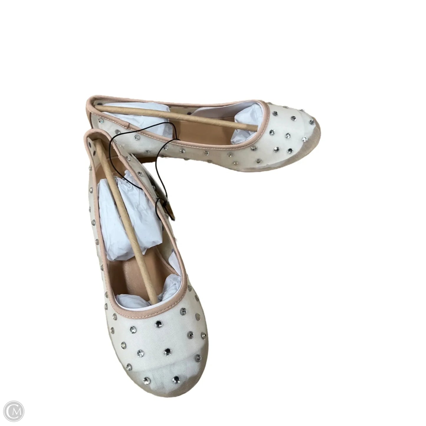 Shoes Flats By Lane Bryant In Clear, Size: 8