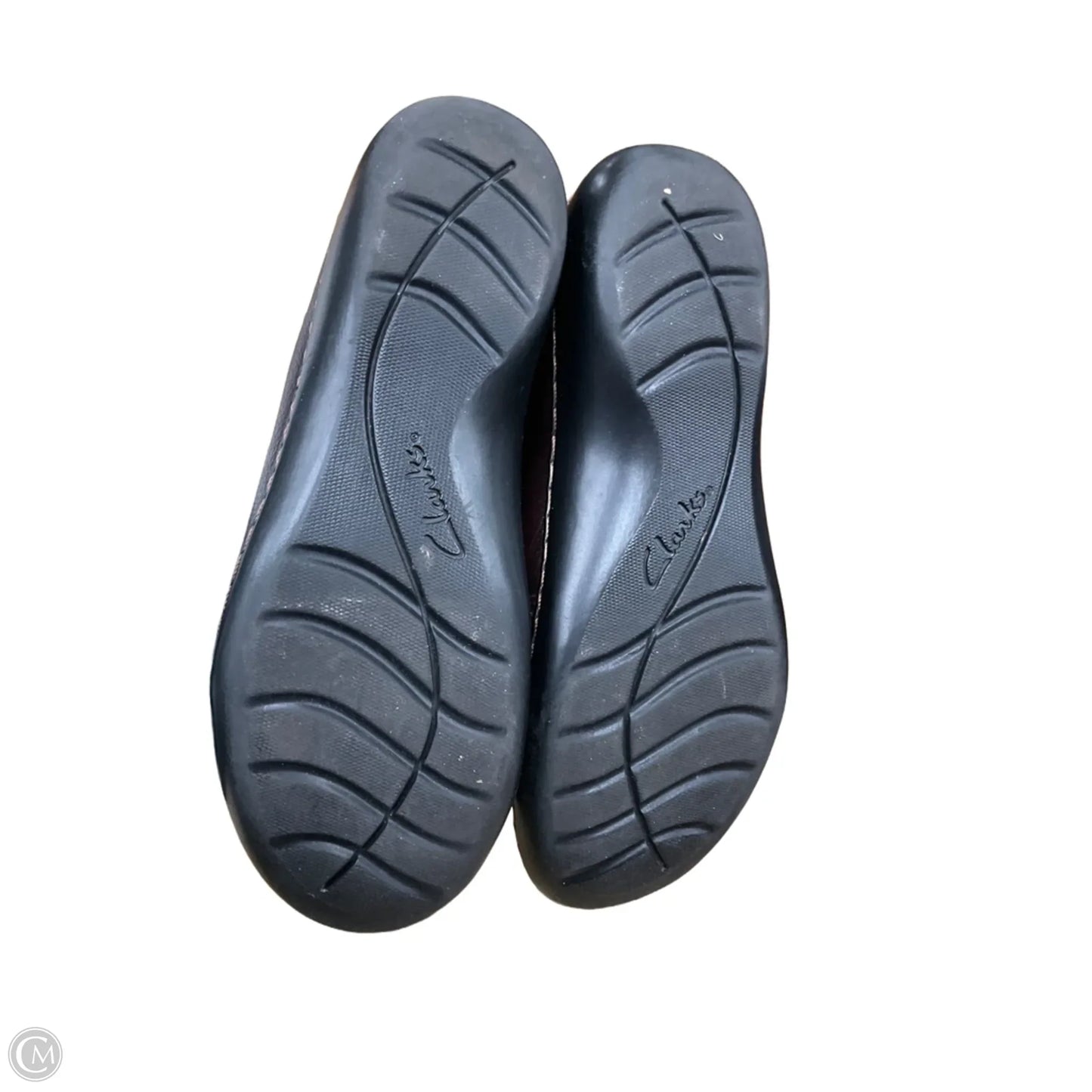 Shoes Flats By Clarks In Brown, Size: 7.5