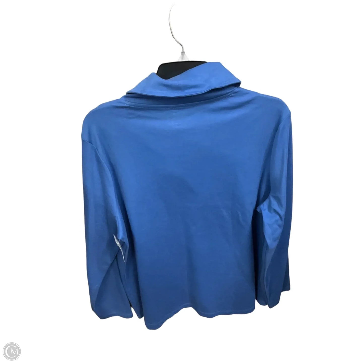 Top Long Sleeve By L.l. Bean In Blue, Size: 1x