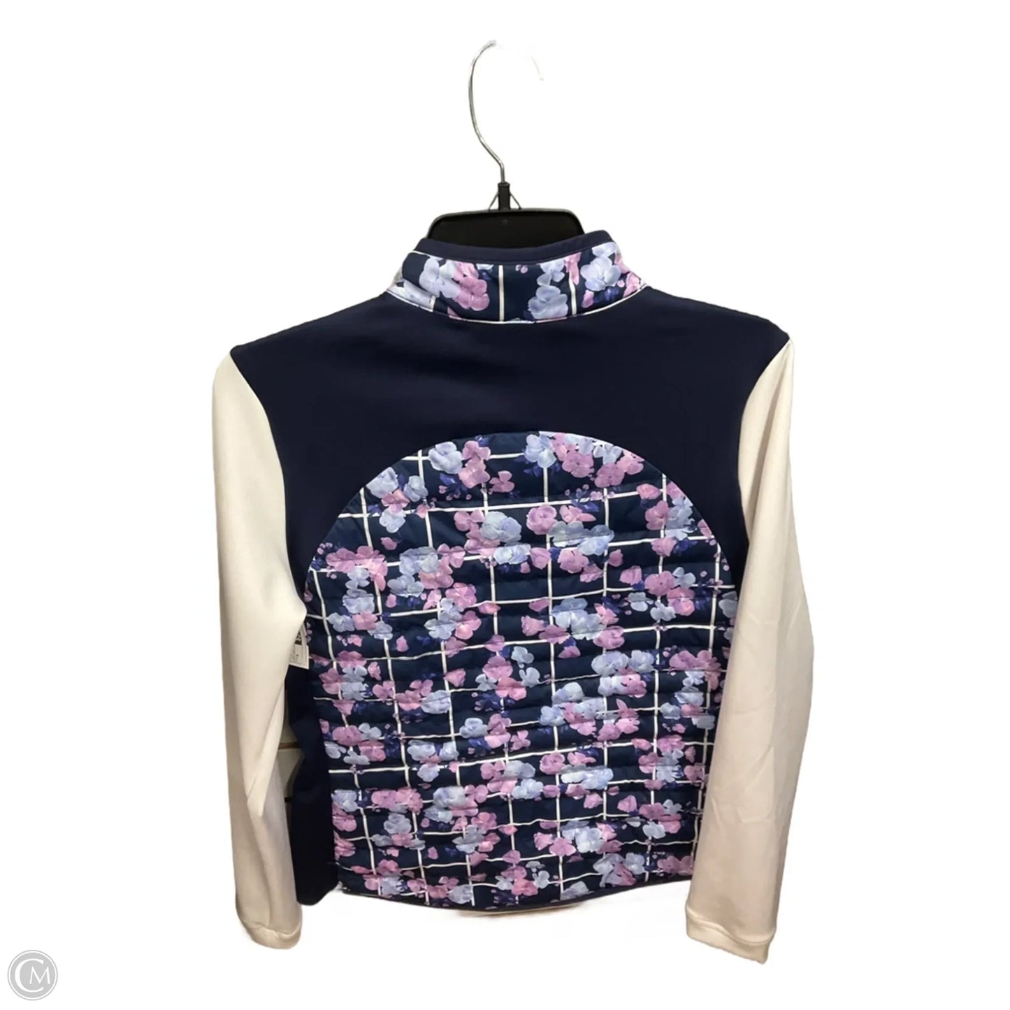 Athletic Jacket By Peter Millar In Floral Print, Size: M