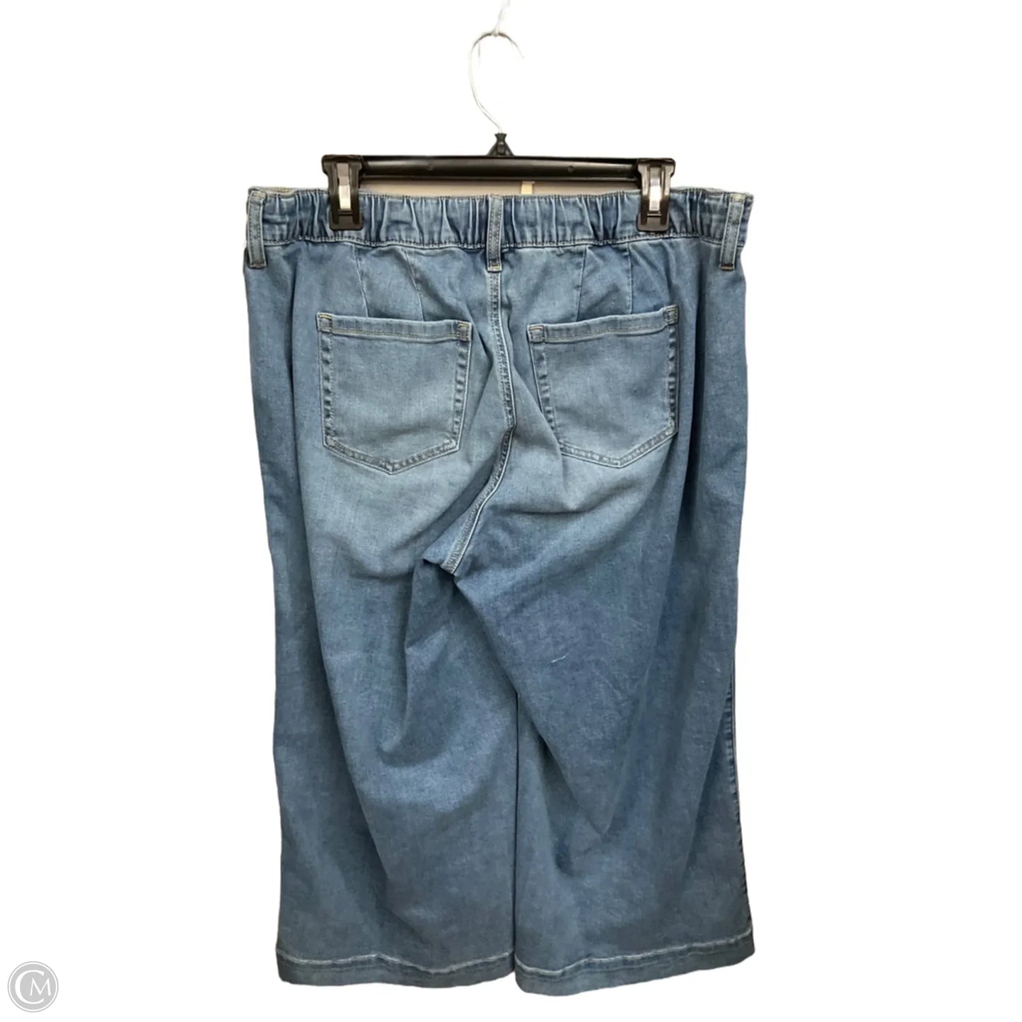 Jeans Wide Leg By Torrid In Blue Denim, Size: 12