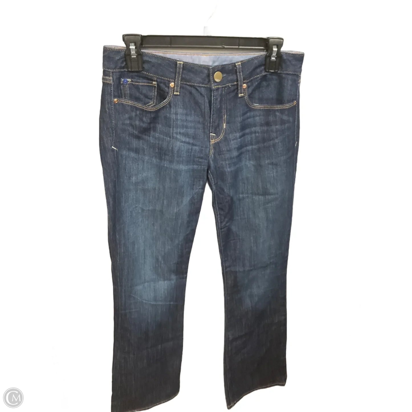 Jeans Boot Cut By Gap In Blue Denim, Size: 4