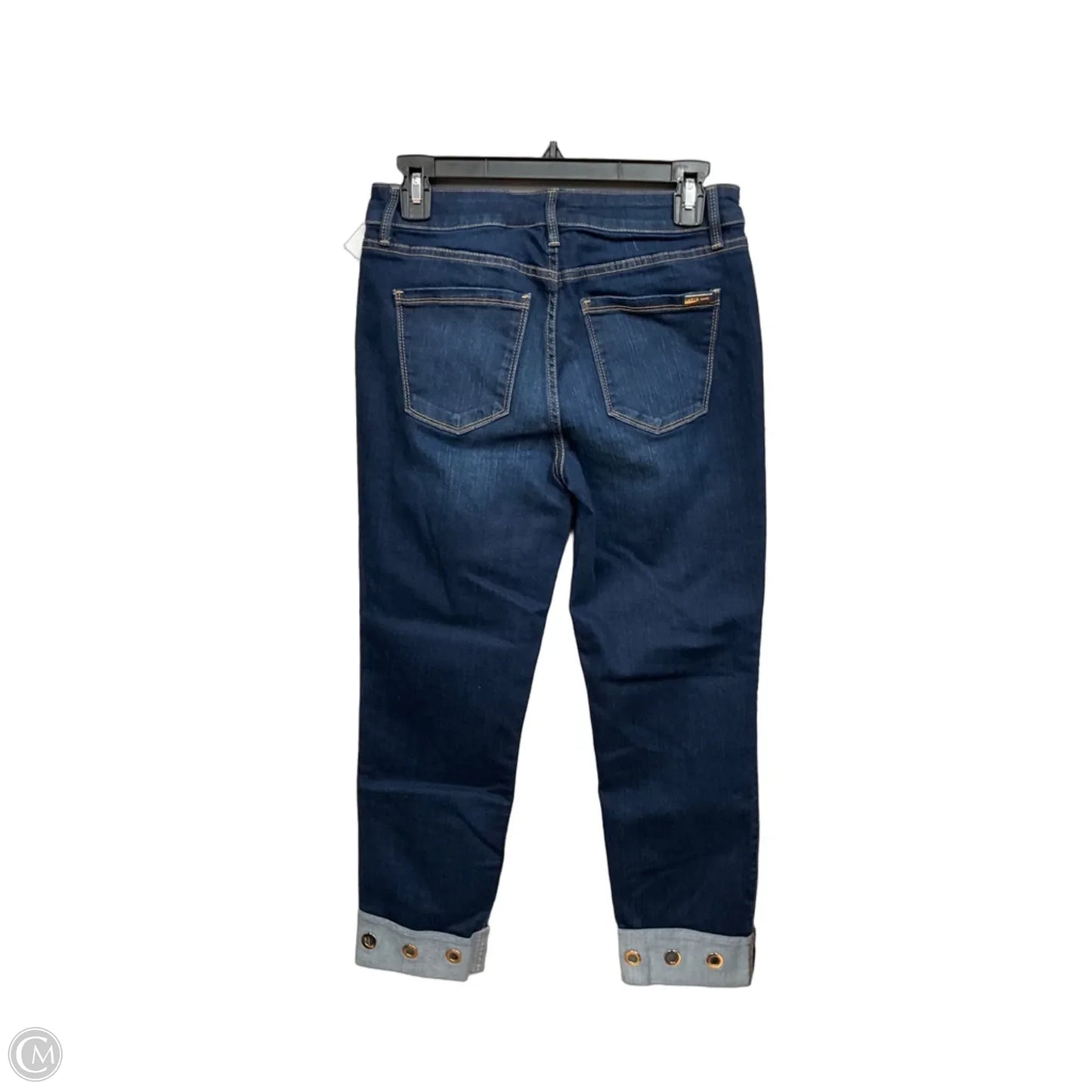 Jeans Cropped By White House Black Market In Blue Denim, Size: 4