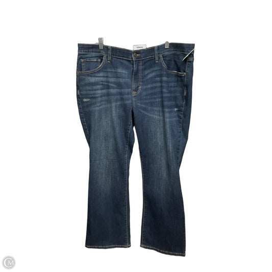Jeans Boot Cut By Sonoma In Blue Denim, Size: 18