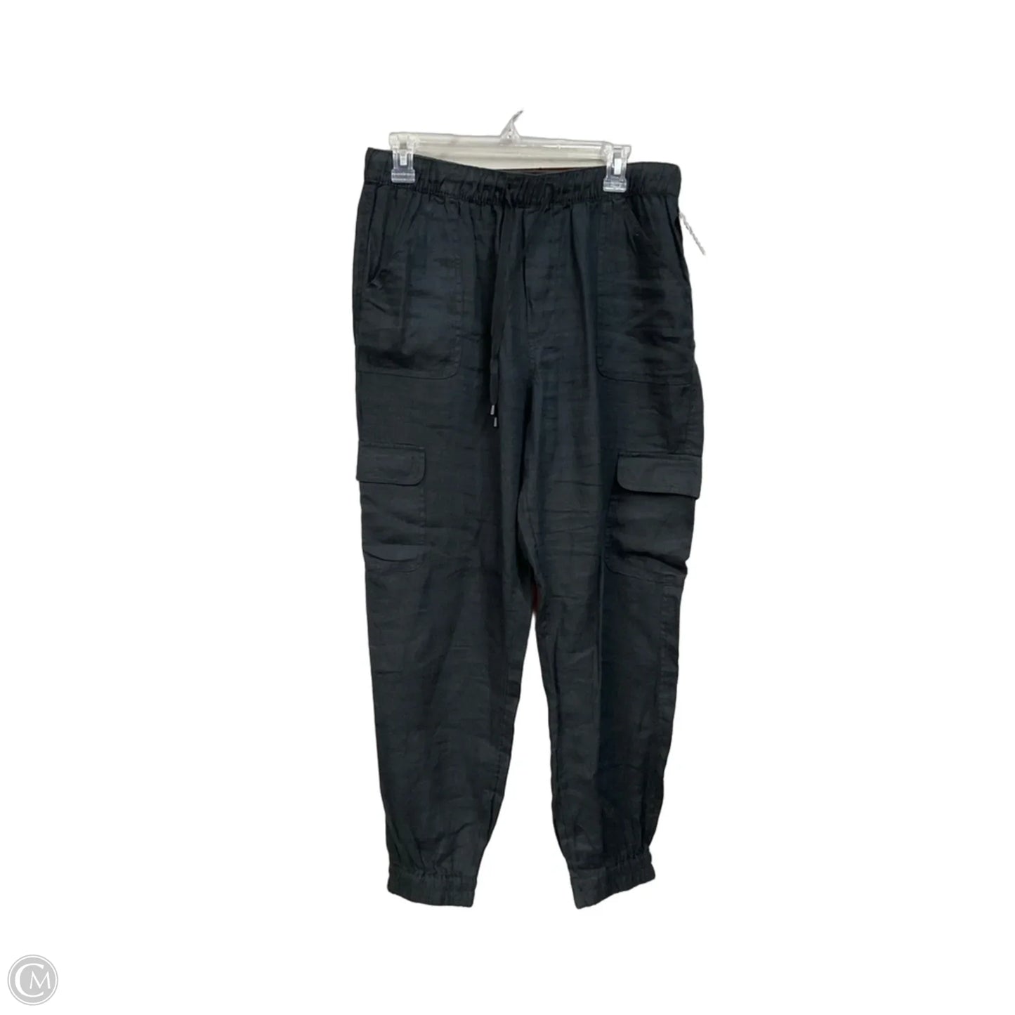 Pants Linen By Nicole Miller In Black, Size: 12