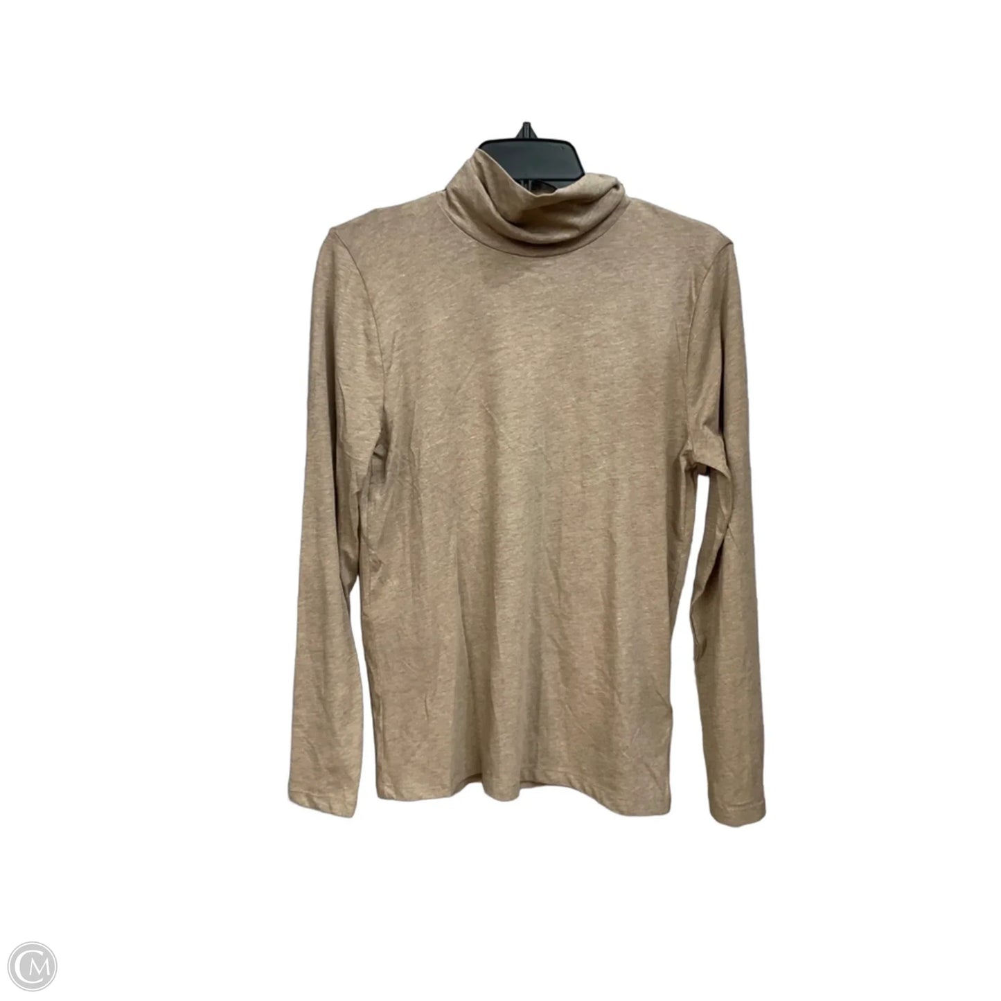 Top Long Sleeve Basic By J. Crew In Brown, Size: M