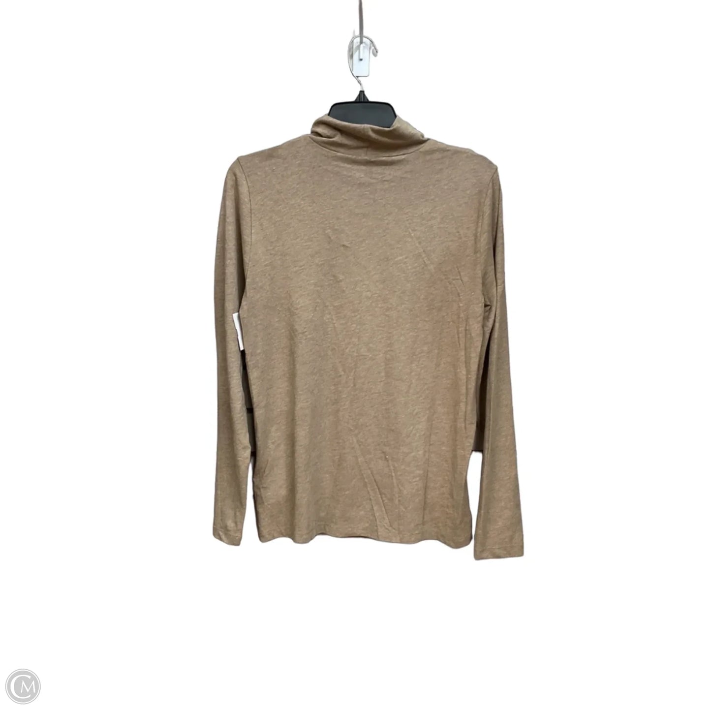 Top Long Sleeve Basic By J. Crew In Brown, Size: M