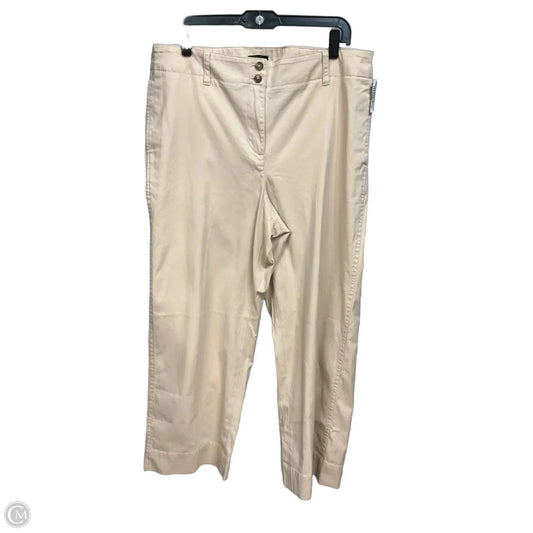 Pants Chinos & Khakis By Talbots In Beige, Size: 14