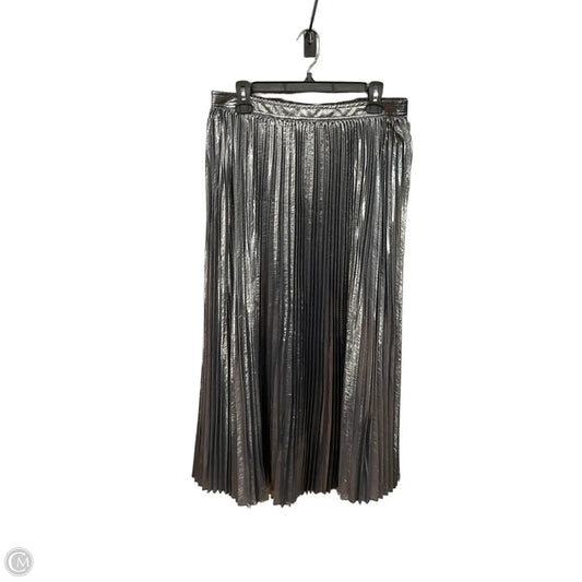 Skirt Midi By J. Crew In Silver, Size: 10
