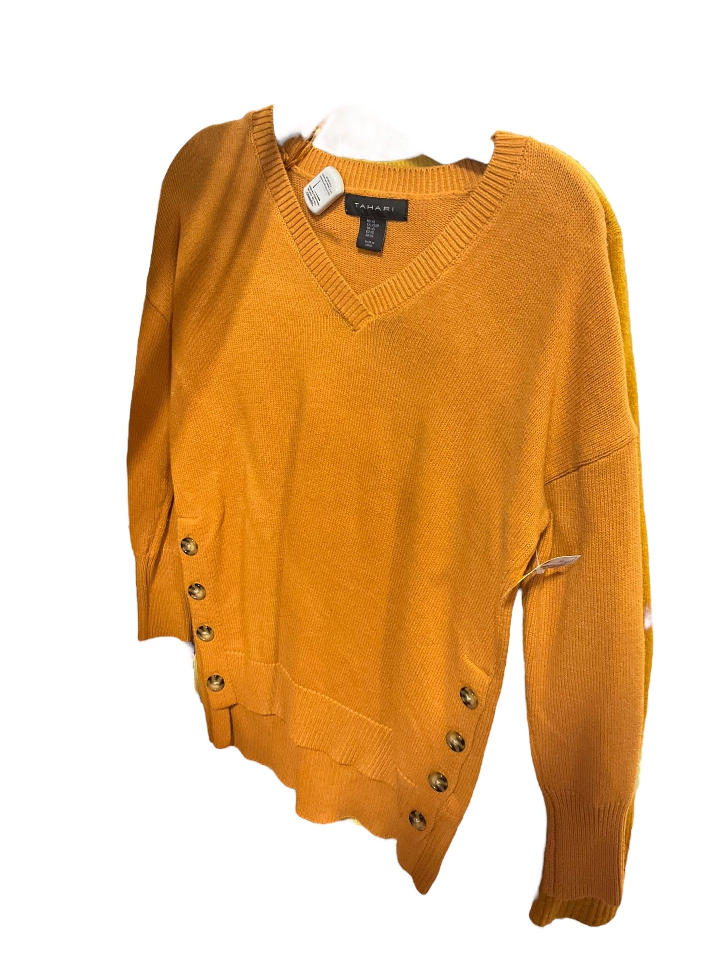 Sweater By Tahari In Rust, Size: Xs