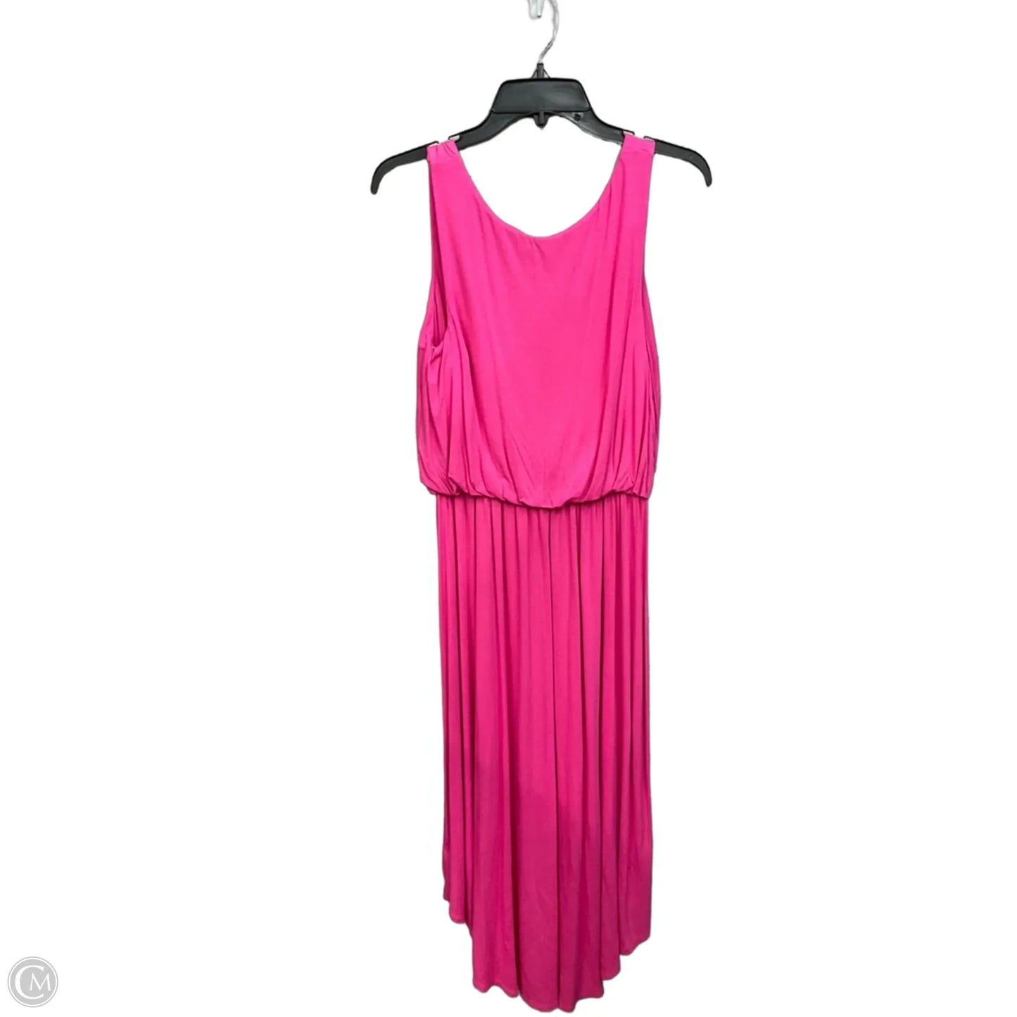 Dress Casual Midi By Massini In Pink, Size: M