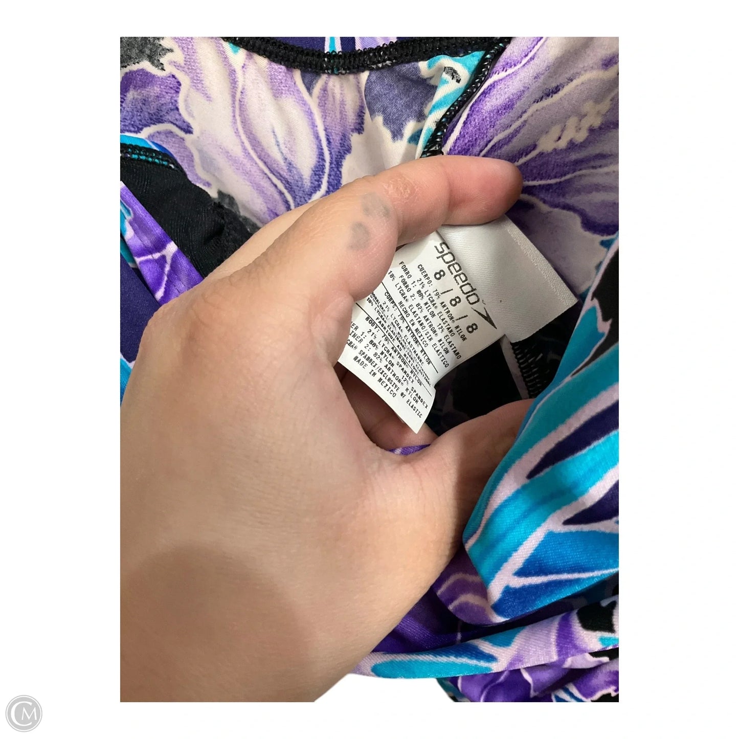 Swimsuit By Clothes Mentor In Floral Print, Size: M