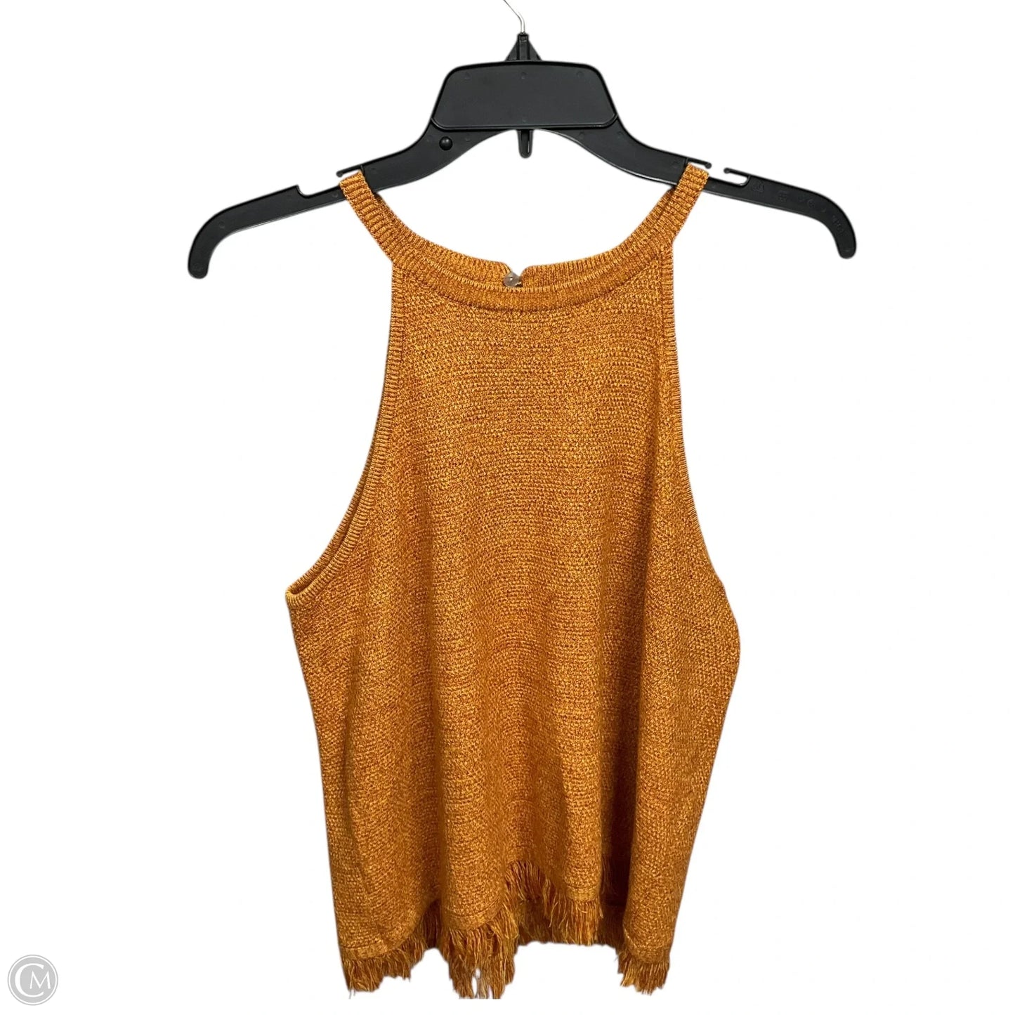 Top Sleeveless By Fate In Orange, Size: M