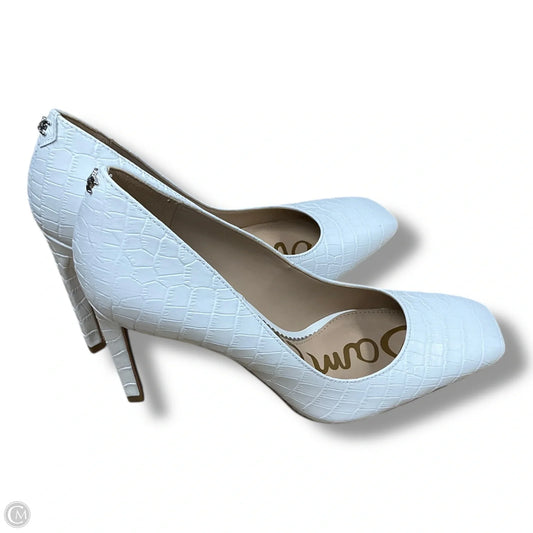 Shoes Heels Stiletto By Sam Edelman In White, Size: 6