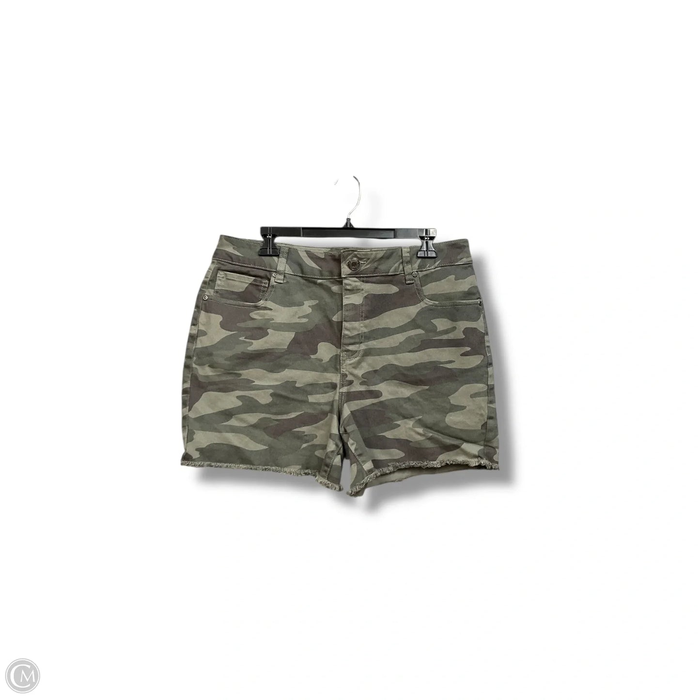 Shorts By Maurices In Camouflage Print, Size: 14