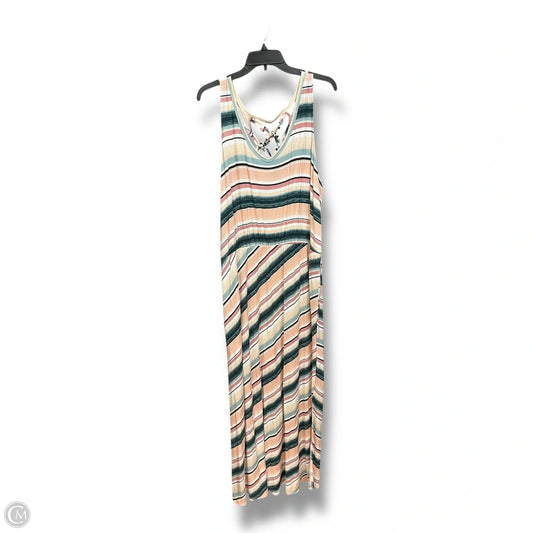 Dress Casual Maxi By Maurices In Striped Pattern, Size: 2x