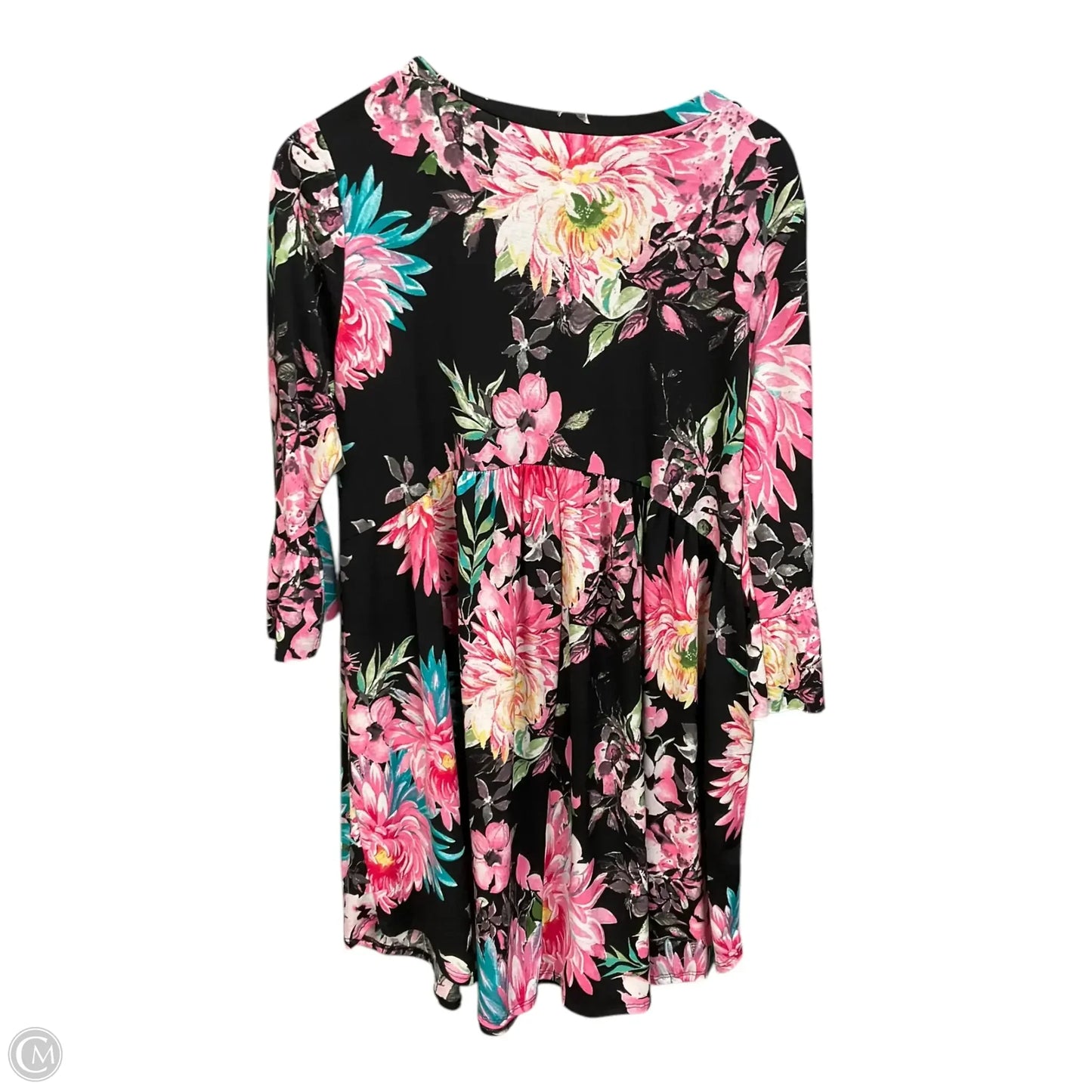 Dress Casual Short By Clothes Mentor In Floral Print, Size: Xl