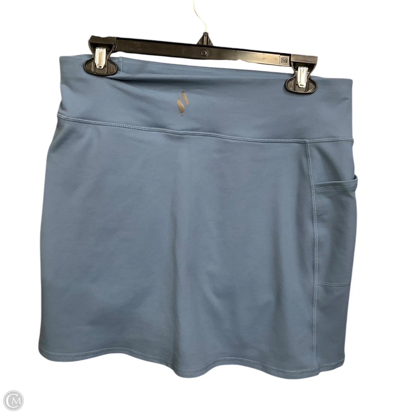 Athletic Skort By Skechers In Blue, Size: M
